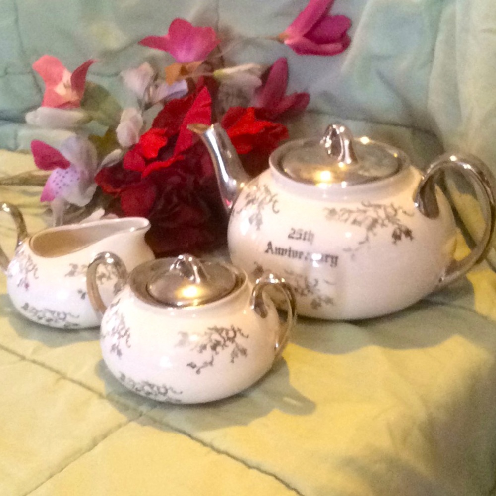 25th ANNIVERSARY TEA SET♥️